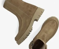 Notre-v 2199 bottillons en taupe 9 Notre-v 2199 bottillons en taupe -Bottes Femme Soldes 230538 5