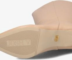 Josh v martha bottes hautes en beige -Bottes Femme Soldes 230578 4