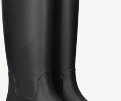 Guess reisa bottes en caoutchouc en noir