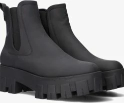 Guess vaeda bottines chelsea en noir -Bottes Femme Soldes 230820 1