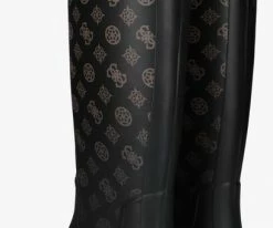 Guess reisa bottes en caoutchouc en marron -Bottes Femme Soldes 230823 3