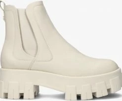 Guess vaeda bottines chelsea en blanc