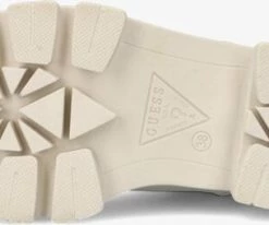 Guess vaeda bottines chelsea en blanc -Bottes Femme Soldes 230839 4