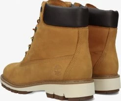 Timberland lucia way 6in boot bottines à lacets en camel -Bottes Femme Soldes 230899 3