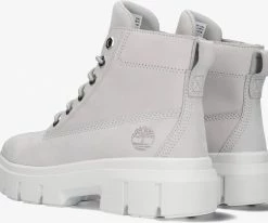 Timberland greyfield leather boot bottines à lacets en gris 7 Timberland greyfield leather boot bottines à lacets en gris -Bottes Femme Soldes 230900 3