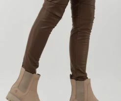 Timberland cortina valley chelsea bottines chelsea en beige -Bottes Femme Soldes 230901 8