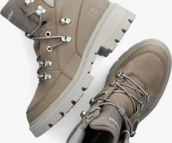 Timberland cortina valley hiker bottines à lacets en taupe 9 Timberland cortina valley hiker bottines à lacets en taupe -Bottes Femme Soldes 230903 5