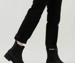 Timberland cortina valley chelsea bottines chelsea en noir -Bottes Femme Soldes 230907 8