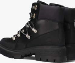 Timberland cortina valley hiker bottines à lacets en noir -Bottes Femme Soldes 230908 3