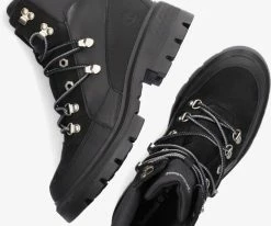 Timberland cortina valley hiker bottines à lacets en noir -Bottes Femme Soldes 230908 5