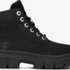 Timberland greyfield leather boot bottines à lacets en noir -Bottes Femme Soldes 230909 2