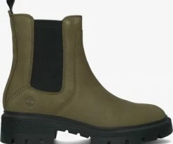 Timberland cortina valley bottines chelsea en vert