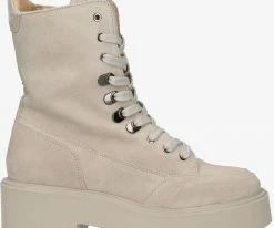 Via vai bobbi brick bottines à lacets en beige