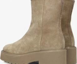 Via vai bobbi mellow bottes fourrure en beige 7 Via vai bobbi mellow bottes fourrure en beige -Bottes Femme Soldes 231023 3