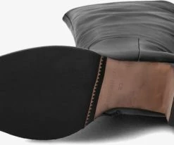 Notre-v an285 bottes hautes en noir -Bottes Femme Soldes 231194 4