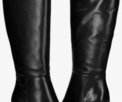 Notre-v an285 bottes hautes en noir -Bottes Femme Soldes 231194 5