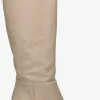 Notre-v an285 bottes hautes en beige 12 Notre-v an285 bottes hautes en beige -Bottes Femme Soldes 231195 2