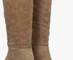 Notre-v an285 bottes hautes en camel -Bottes Femme Soldes 231196 1