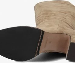 Notre-v an285 bottes hautes en camel -Bottes Femme Soldes 231196 4
