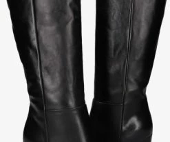 Notre-v ap81 bottes hautes en noir 10 Notre-v ap81 bottes hautes en noir -Bottes Femme Soldes 231200 5