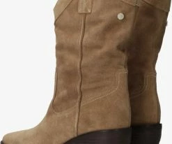 Notre-v al331 santiags en taupe -Bottes Femme Soldes 231204 3