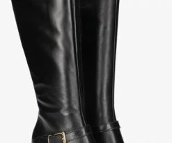 Notre-v an192 bottes hautes en noir -Bottes Femme Soldes 231209 1