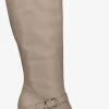 Notre-v an192 bottes hautes en taupe -Bottes Femme Soldes 231216 2