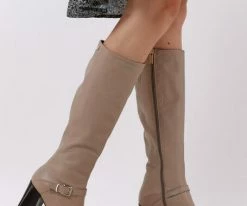 Notre-v an192 bottes hautes en taupe 11 Notre-v an192 bottes hautes en taupe -Bottes Femme Soldes 231216 8
