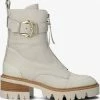 Notre-v ap1001 biker boots en beige -Bottes Femme Soldes 231223 2