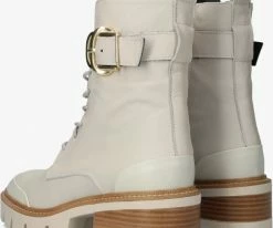 Notre-v ap1002 bottines à lacets en beige -Bottes Femme Soldes 231224 3