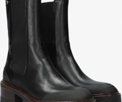 Notre-v ap14 bottines chelsea en noir -Bottes Femme Soldes 231225 1