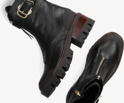 Notre-v ap1001 biker boots en noir -Bottes Femme Soldes 231226 5