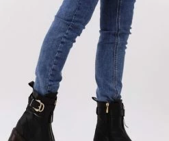 Notre-v ap1001 biker boots en noir -Bottes Femme Soldes 231226 8