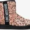 Love moschino ja24153 bottillons en rose -Bottes Femme Soldes 231313 2