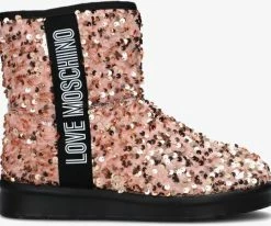 Love moschino ja24153 bottillons en rose