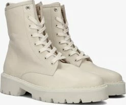 Tango bee bold 1 bottines à lacets en blanc -Bottes Femme Soldes 231325 1