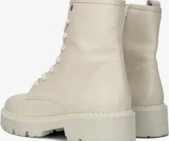 Tango bee bold 1 bottines à lacets en blanc -Bottes Femme Soldes 231325 3