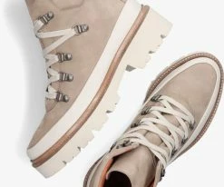 Tango bee bold 57 bottines à lacets en beige -Bottes Femme Soldes 231333 5