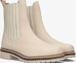 Tango julie 18 bottines chelsea en blanc -Bottes Femme Soldes 231352 1