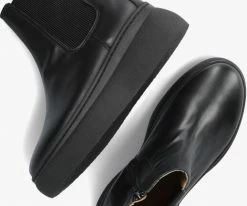 Cycleur de luxe wheelie bottines chelsea en noir -Bottes Femme Soldes 231562 5