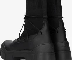 Vic matie 1b4716d bottillons en noir -Bottes Femme Soldes 231677 3