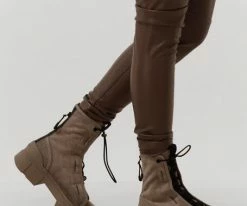 Vic matie 1b4710d bottillons en taupe 11 Vic matie 1b4710d bottillons en taupe -Bottes Femme Soldes 231678 8