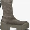 Vic matie 1b4704d bottillons en taupe 12 Vic matie 1b4704d bottillons en taupe -Bottes Femme Soldes 231679 2
