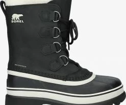 Sorel caribou wp bottes fourrure en noir
