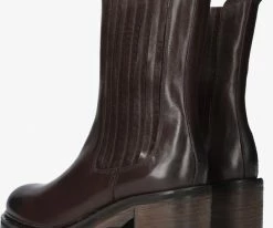 Walk in the park wp019 bottines chelsea en marron -Bottes Femme Soldes 231789 3