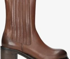 Walk in the park wp019 bottines chelsea en cognac