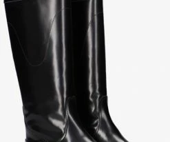 Notre-v b4836 bottes hautes en noir 7 Notre-v b4836 bottes hautes en noir -Bottes Femme Soldes 231841 1