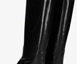 Notre-v b4836 bottes hautes en noir 8 Notre-v b4836 bottes hautes en noir -Bottes Femme Soldes 231841 3