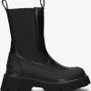 Woolrich shank gum 540 bottines chelsea en noir -Bottes Femme Soldes 231845 2