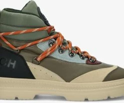 Woolrich retro hiking boot gum bottines Ă lacets en vert